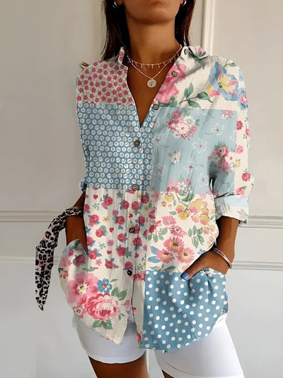 Maia | Blomster Sommerbluse