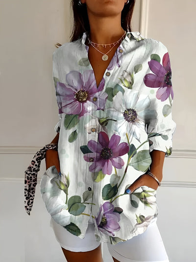 Maia | Blomster Sommerbluse